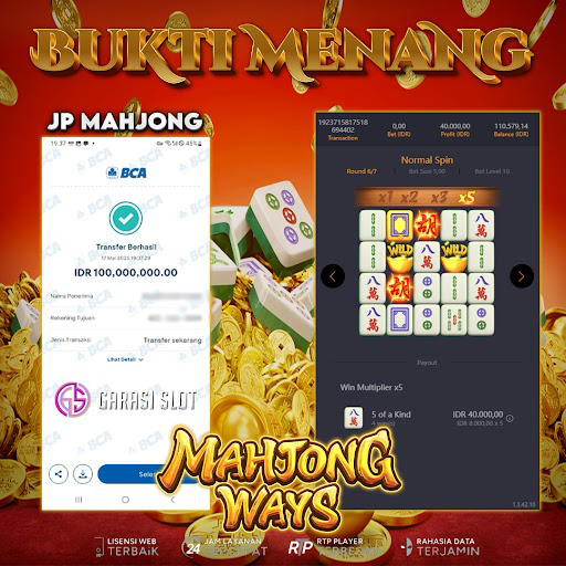 GARASISLOT >> Mahjong Ways Win 100%