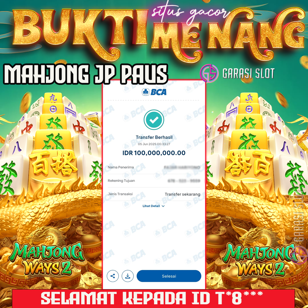 Garasislot Mahjong Ways Rezeki 2025
