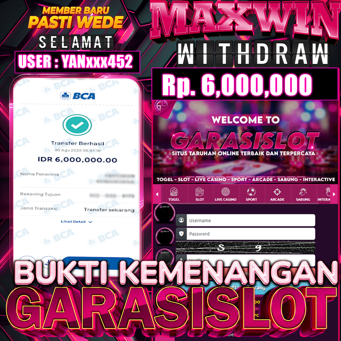 GARASISLOT Bukti Kemenangan Wild Bounty Showdown