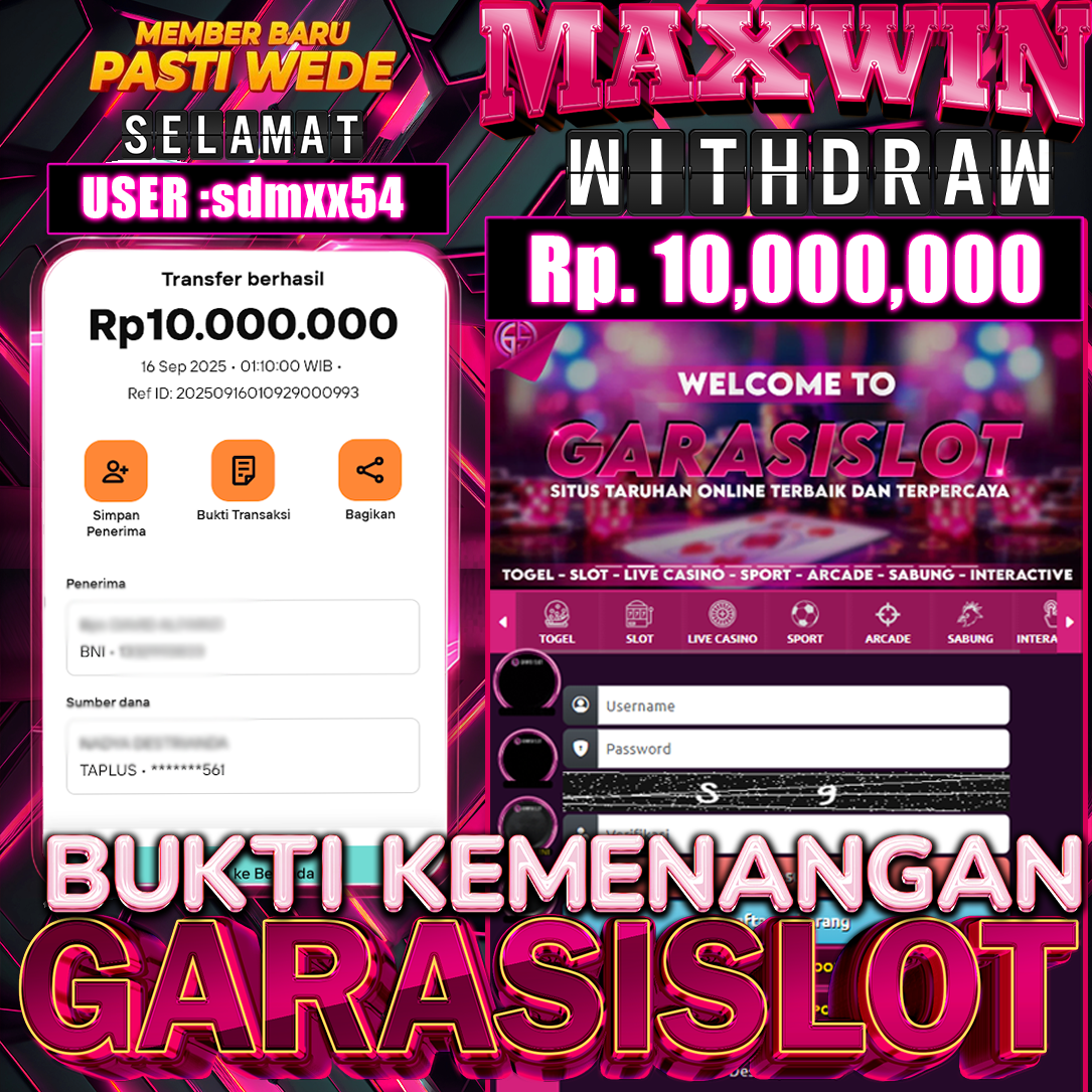 GARASISLOT Bukti kemenangan Marbles Lobby