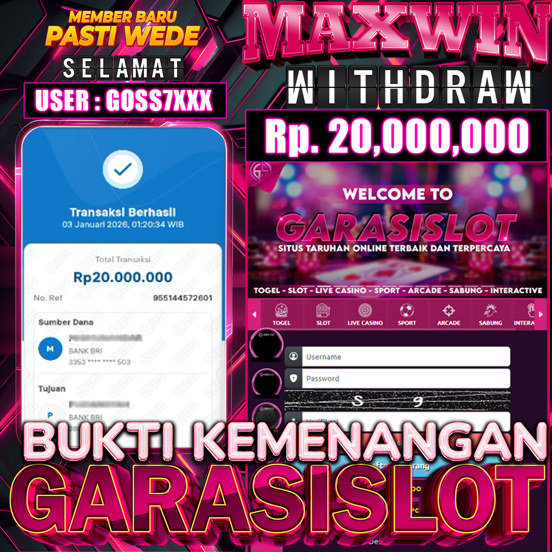 GARASISLOT Bukti Kemenangan Fortune of Olympus